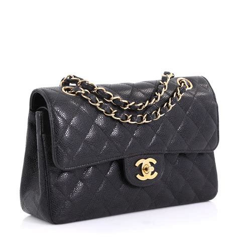 chanel caviar quilted small double flap grey|Flap Bags .